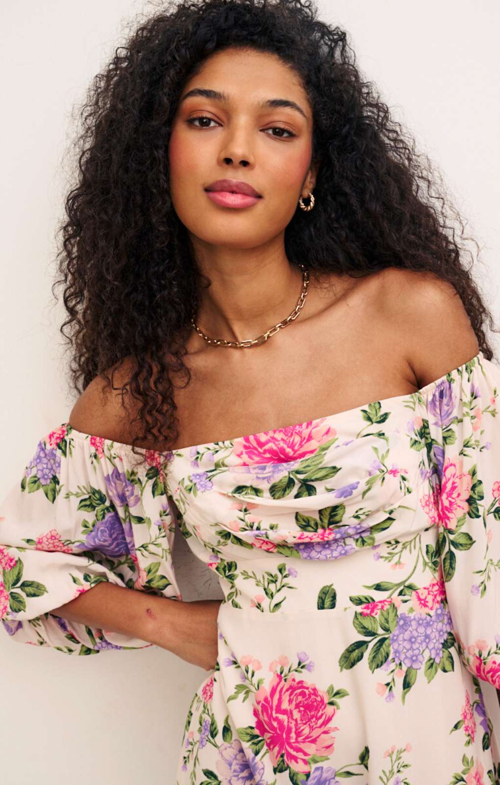 Nobody's Child Floral Maxine Midaxi Dress