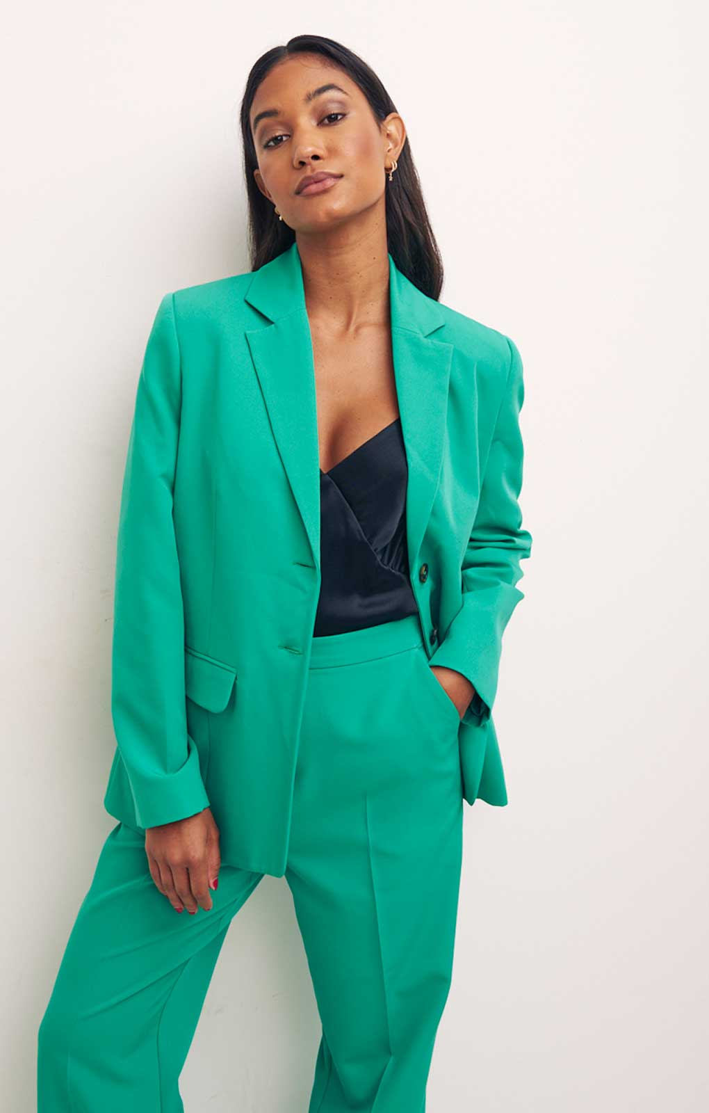 Nobody's Child Green Trouser Suit Co-Ord