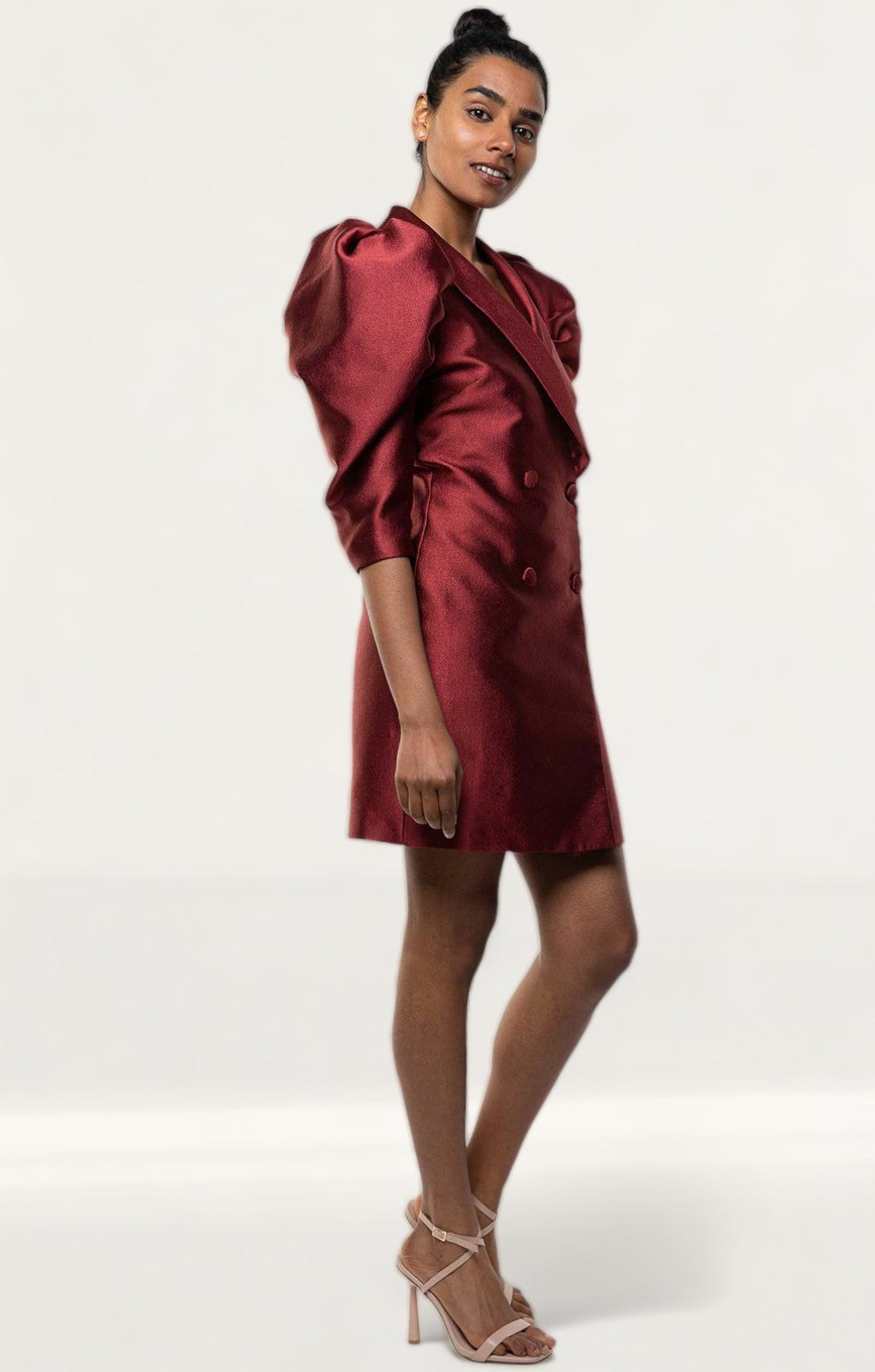 Panambi Burgundy Shia Mini Dress