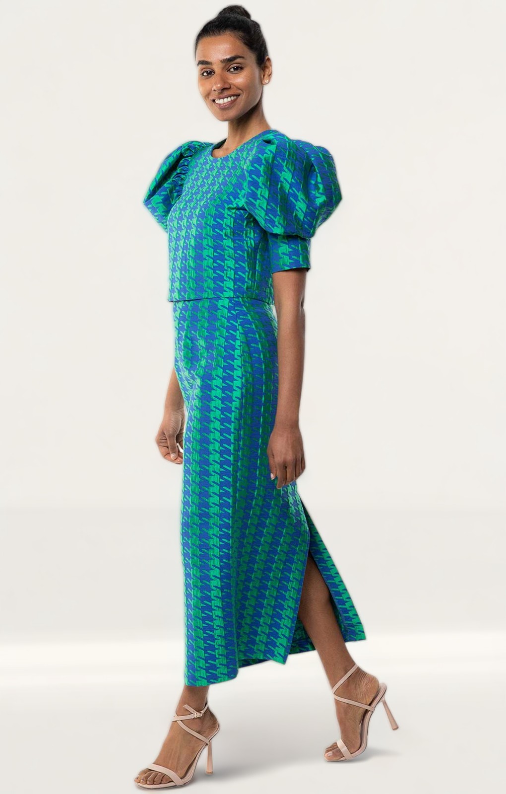 Panambi Green Print Siri Top & Trini Skirt Co-Ord