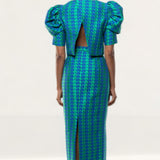 Panambi Green Print Siri Top & Trini Skirt Co-Ord