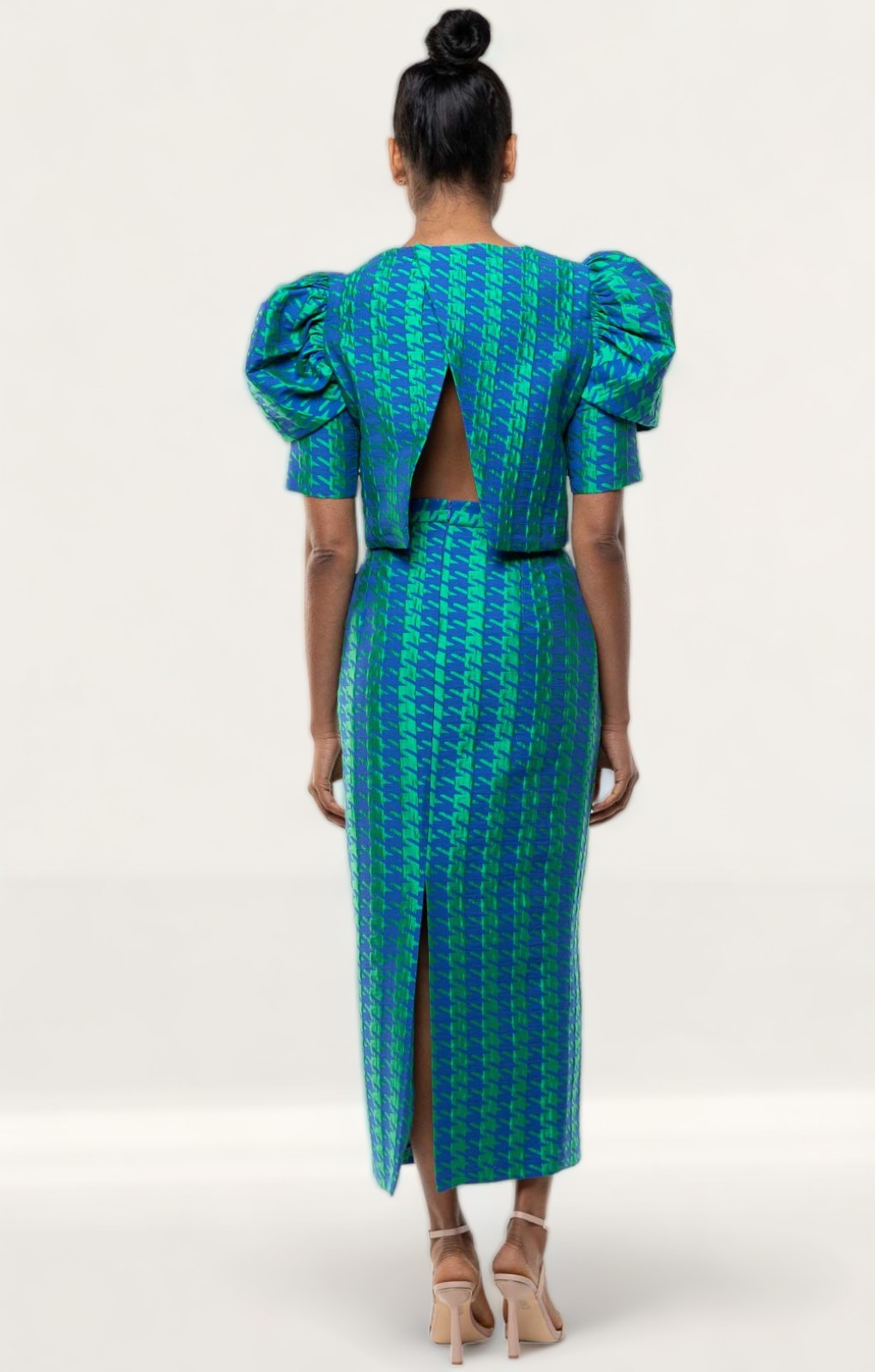 Panambi Green Print Siri Top & Trini Skirt Co-Ord