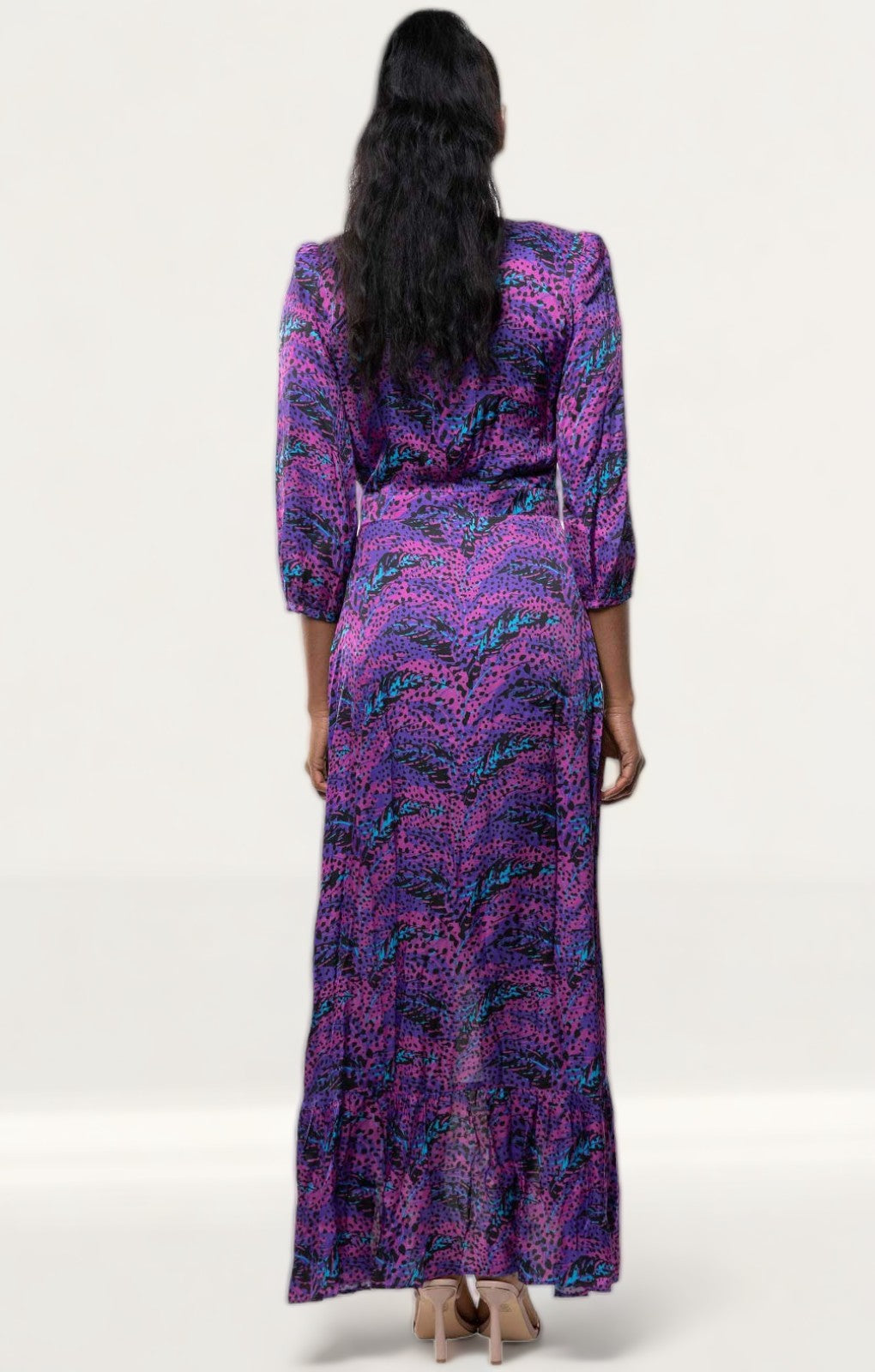 Panambi Purple Bali Midi Dress