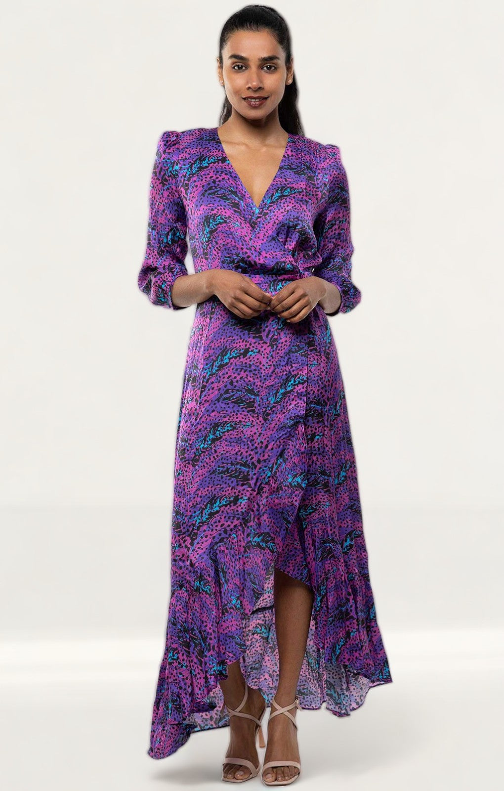Panambi Purple Bali Midi Dress