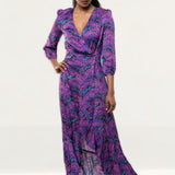 Panambi Purple Bali Midi Dress