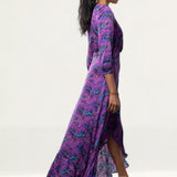 Panambi Purple Bali Midi Dress