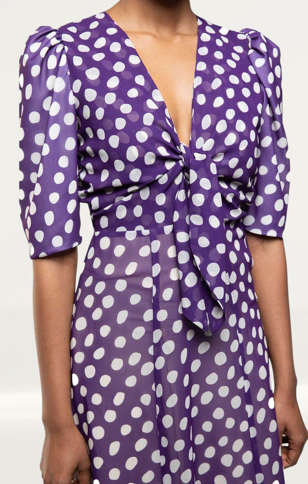 Panambi Purple Gigi Midi Dress