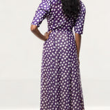 Panambi Purple Gigi Midi Dress