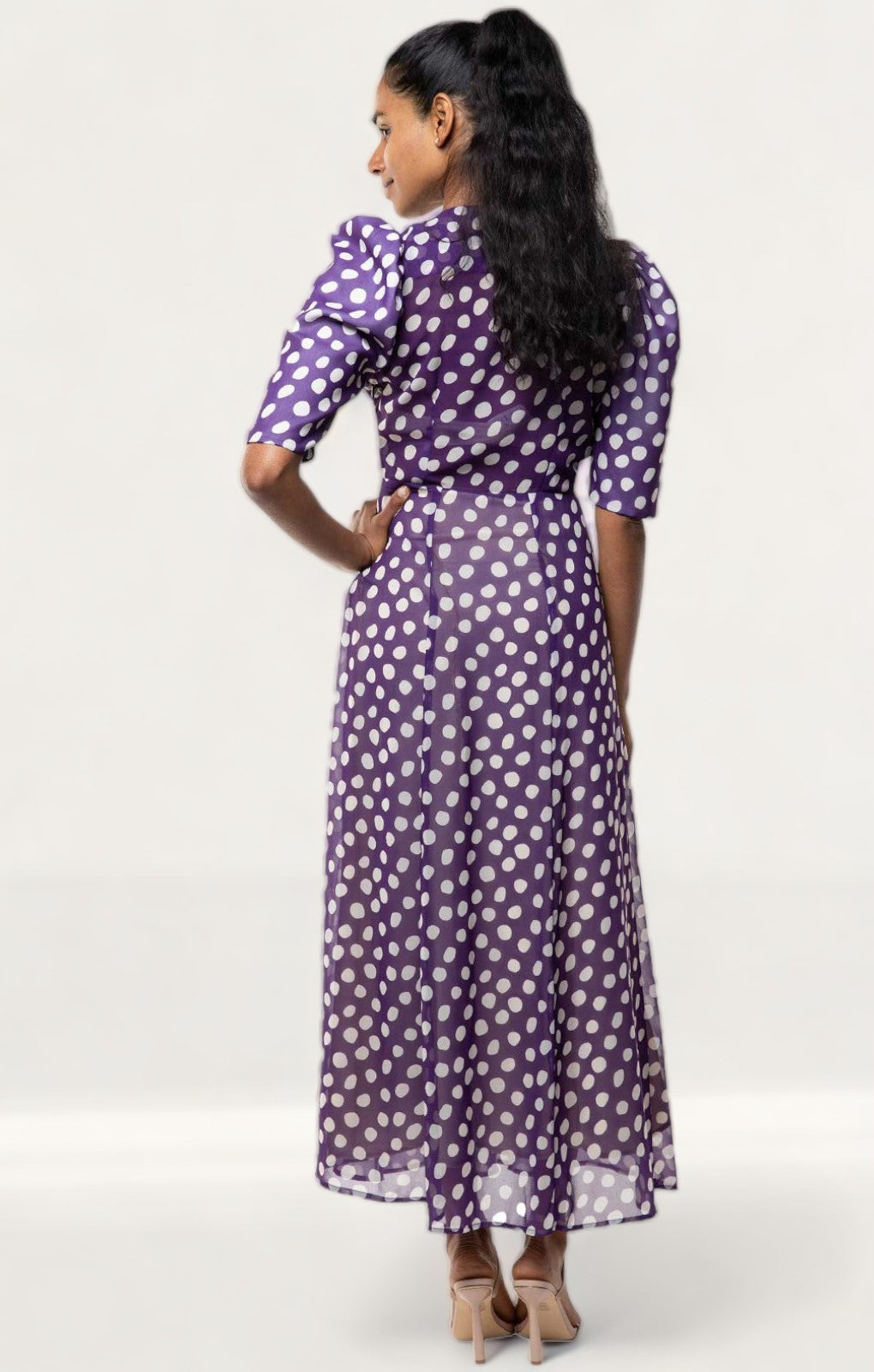 Panambi Purple Gigi Midi Dress