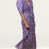 Panambi Purple Gigi Midi Dress