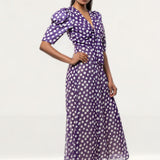 Panambi Purple Gigi Midi Dress