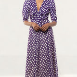 Panambi Purple Gigi Midi Dress