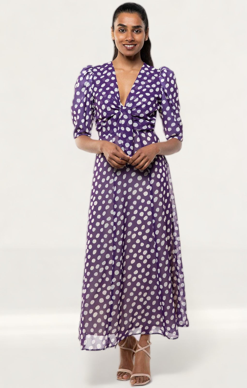 Panambi Purple Gigi Midi Dress