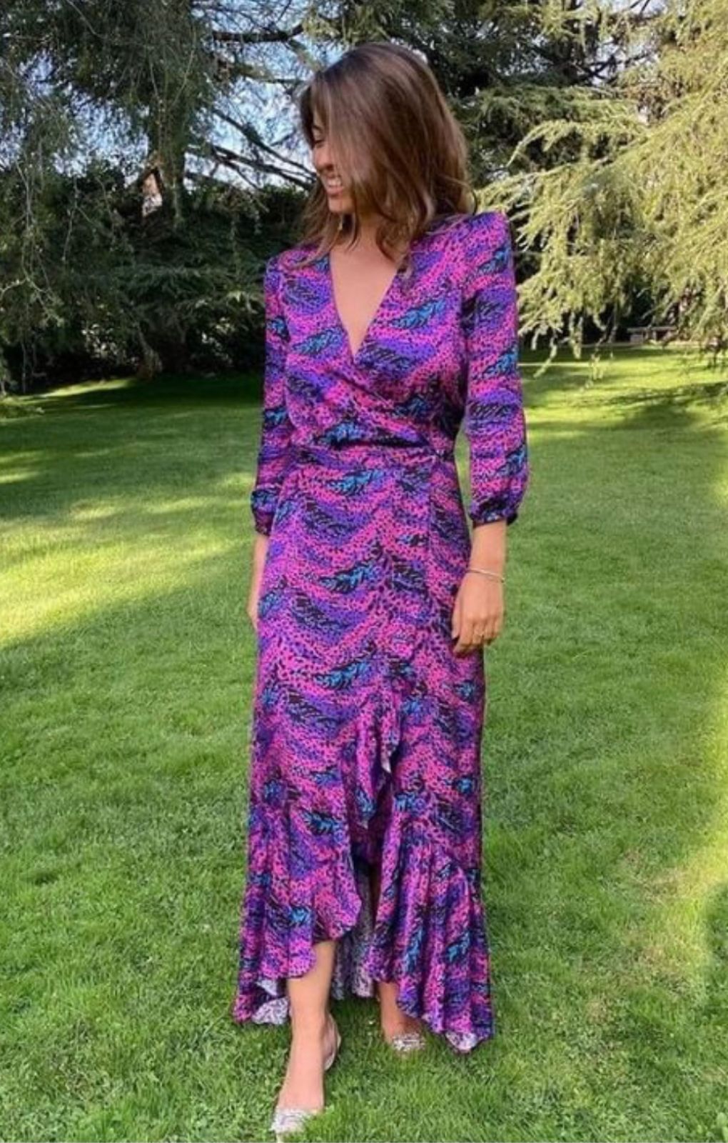 Panambi Purple Bali Midi Dress