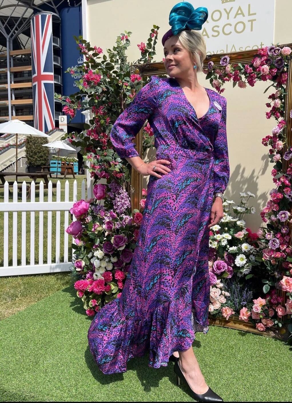 Panambi Purple Bali Midi Dress