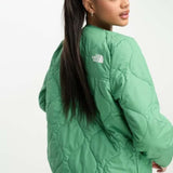 The North Face Ampato Quilted Liner Jacket In Green Exclusive At Asos – coats & jackets by The North Face, available to rent from Hirestreet