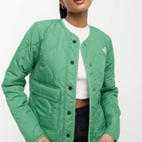 The North Face Ampato Quilted Liner Jacket In Green Exclusive At Asos – coats & jackets by The North Face, available to rent from Hirestreet