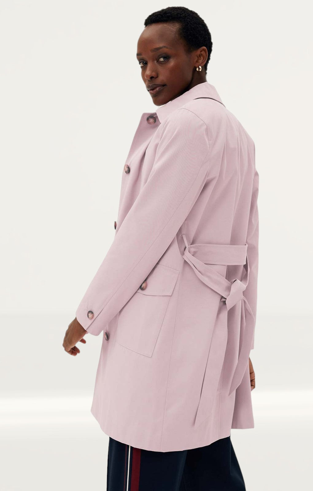 M&S Dusty Pink Trench
