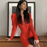 Runaway The Label Lara Red Dress