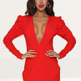 Runaway The Label Lara Red Dress