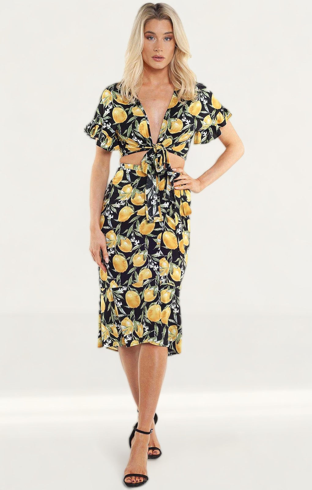 Seven Wonders Limoncello Wrap Co-Ord