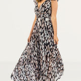 Religion Shine Black Maxi Dress