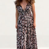 Religion Shine Black Maxi Dress