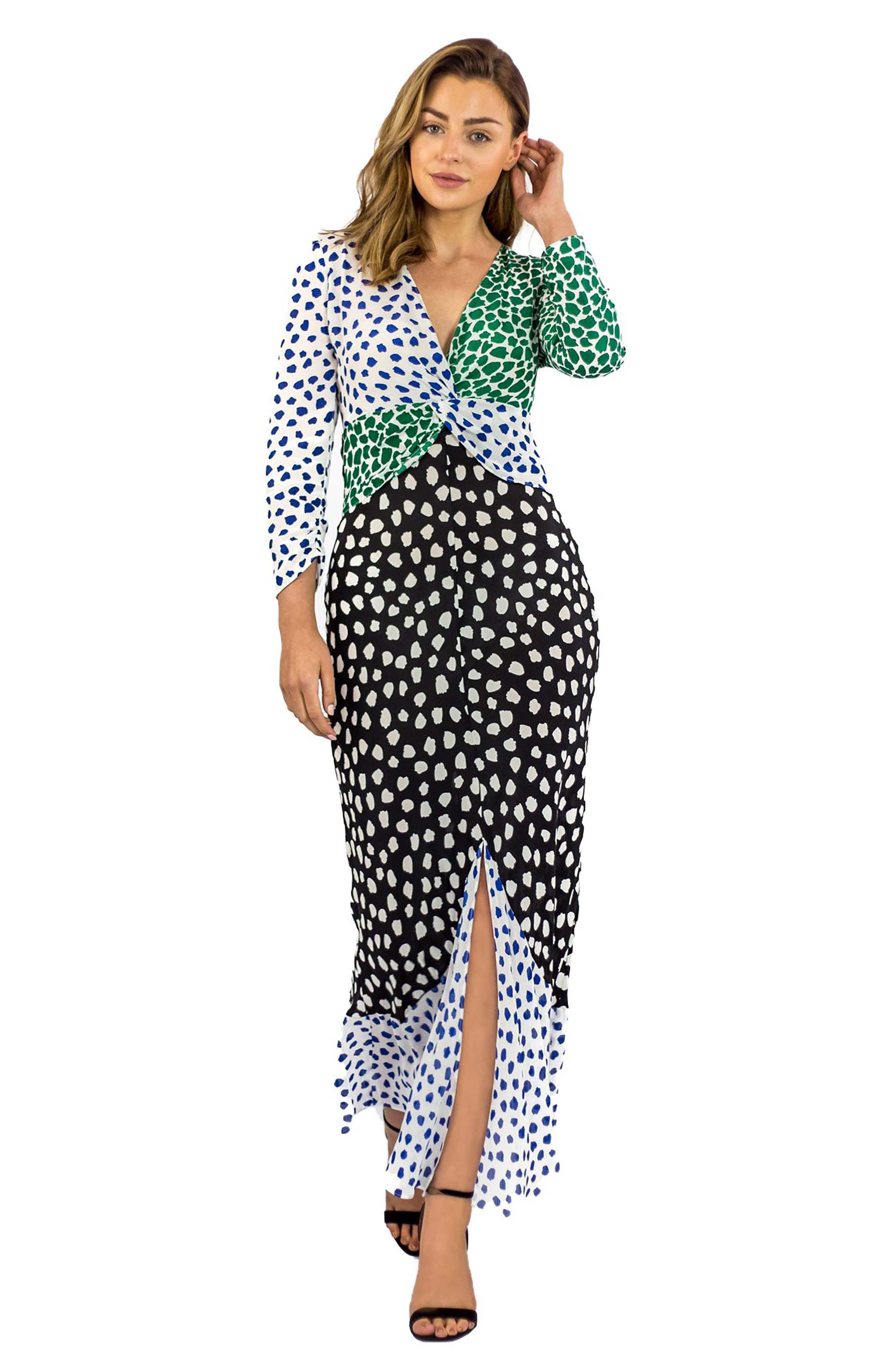 Rixo White Chelsea Dress – dresses by RIXO, available to rent from Hirestreet