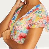 Rixo Multicoloured Thanvi Midi Dress