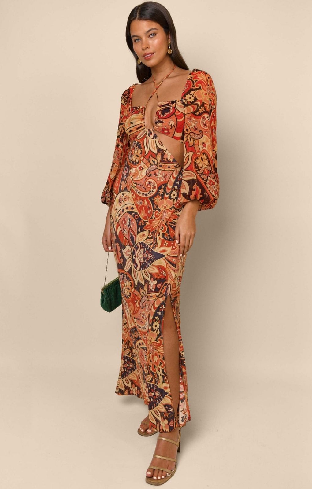 Rixo Paisley Canyon Kamilla Dress