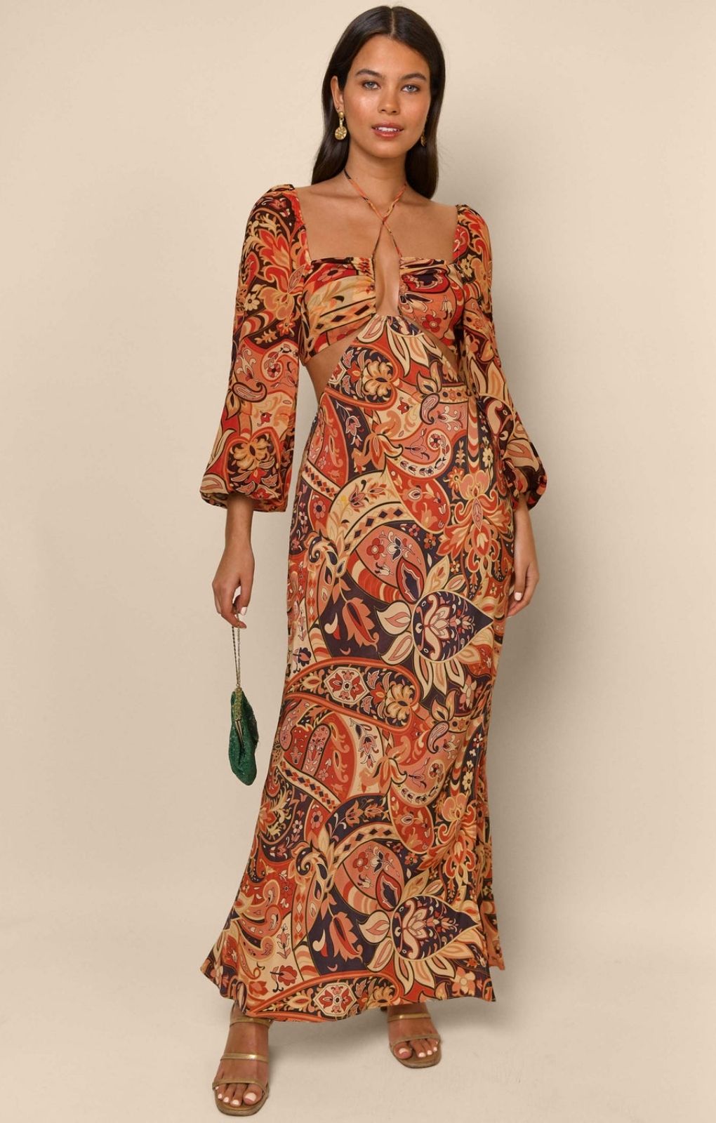Rixo Paisley Canyon Kamilla Dress