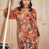 Rixo Paisley Canyon Kamilla Dress