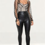 Runaway The Label Black Spot Chloe Top