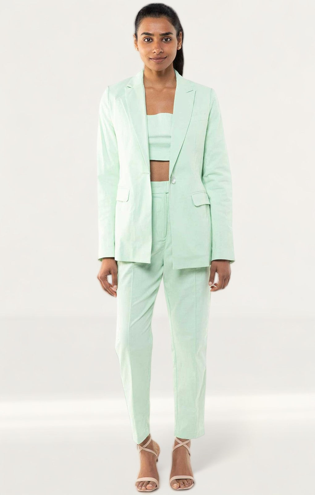 Runaway The Label Washed Lime Calix Co-Ord
