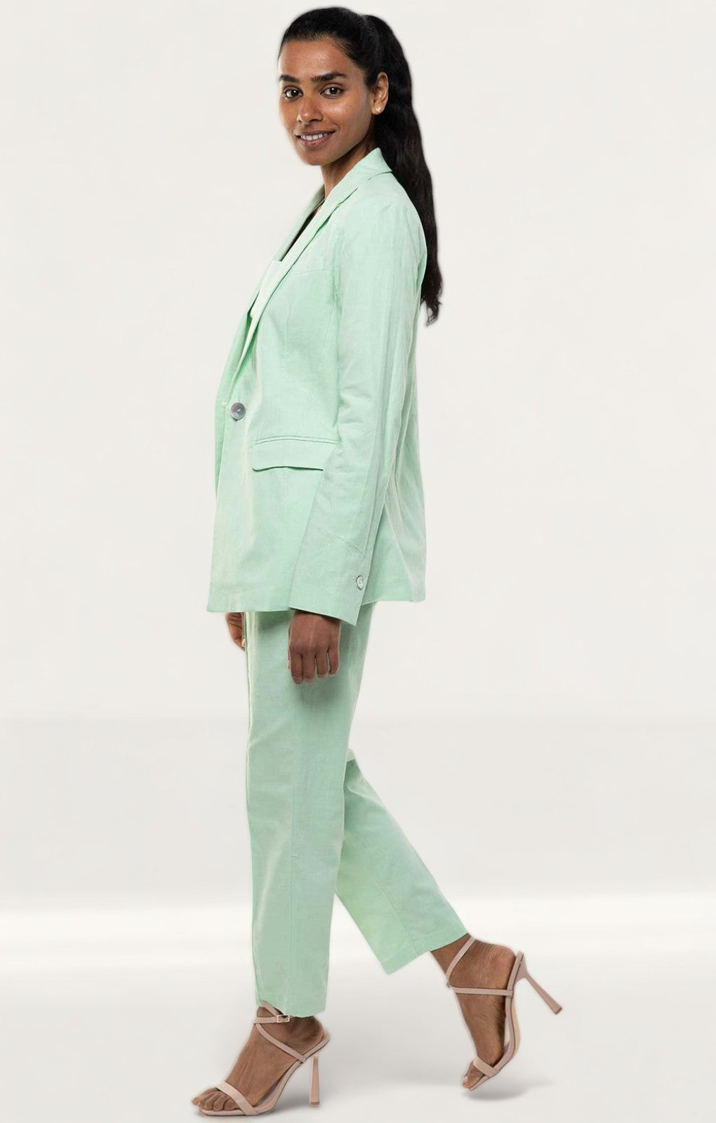 Runaway The Label Washed Lime Calix Co-Ord