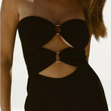 Runaway The Label Black Joslin Jumpsuit