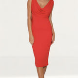 Runaway The Label Flame Dress In Red