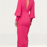 Runaway The Label Fuschia Tallulah Midi Dress