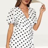 Runaway The Label Holstein Wrap Dress