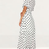 Runaway The Label Holstein Wrap Dress