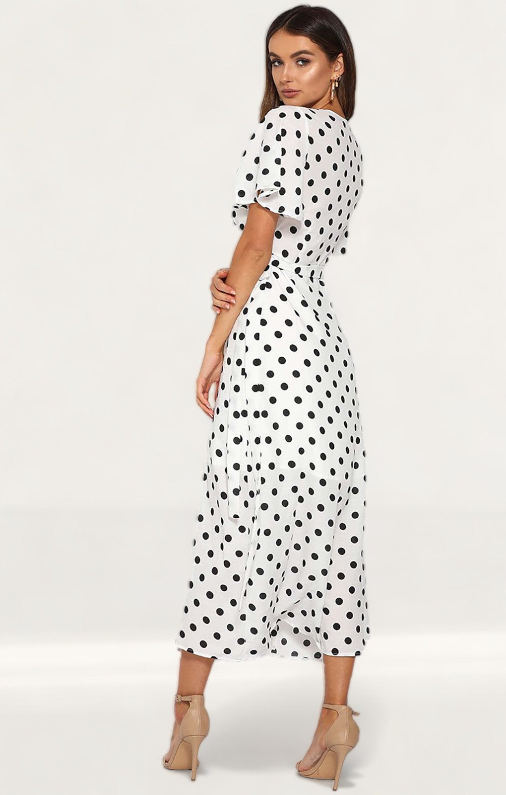 Runaway The Label Holstein Wrap Dress