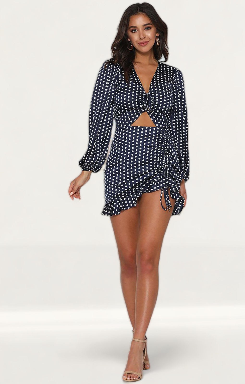 Runaway The Label Nyane Dress in Navy