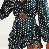 Runaway The Label Nyane Dress in Navy