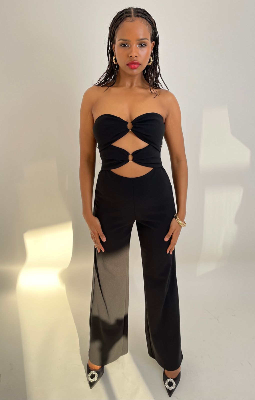 Runaway The Label Black Joslin Jumpsuit