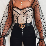 Runaway The Label Black Spot Chloe Top