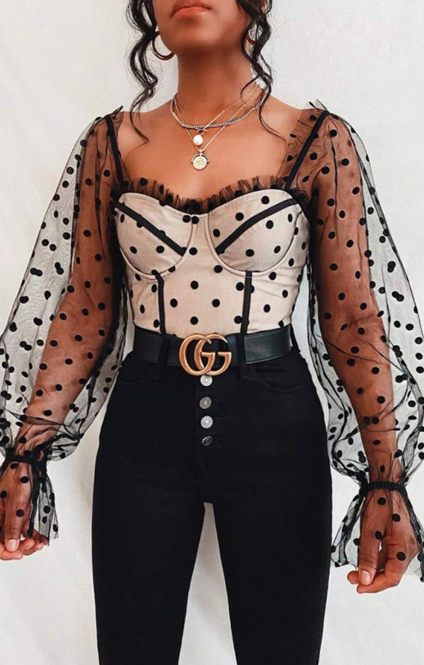 Runaway The Label Black Spot Chloe Top