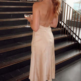 Finders Keepers Champagne Gabriella Dress