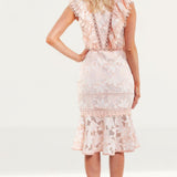 Saylor Brynn Lace Midi Dress