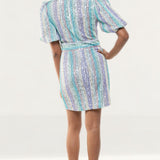 Saylor Indira Pastel Sequin Mini Dress