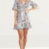 Saylor Muireann Embellished Mini Dress